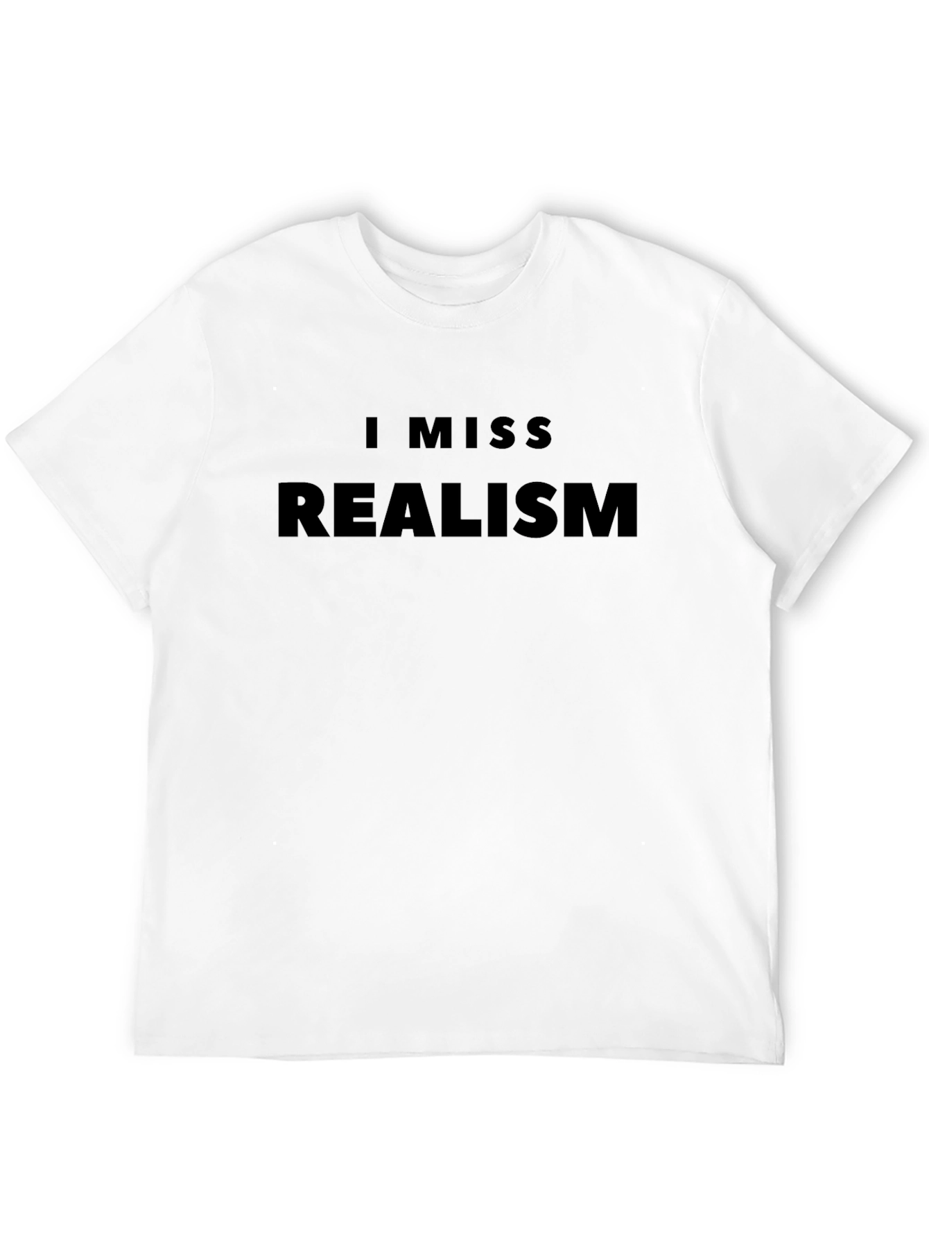 I Miss Realism Graphic Tee