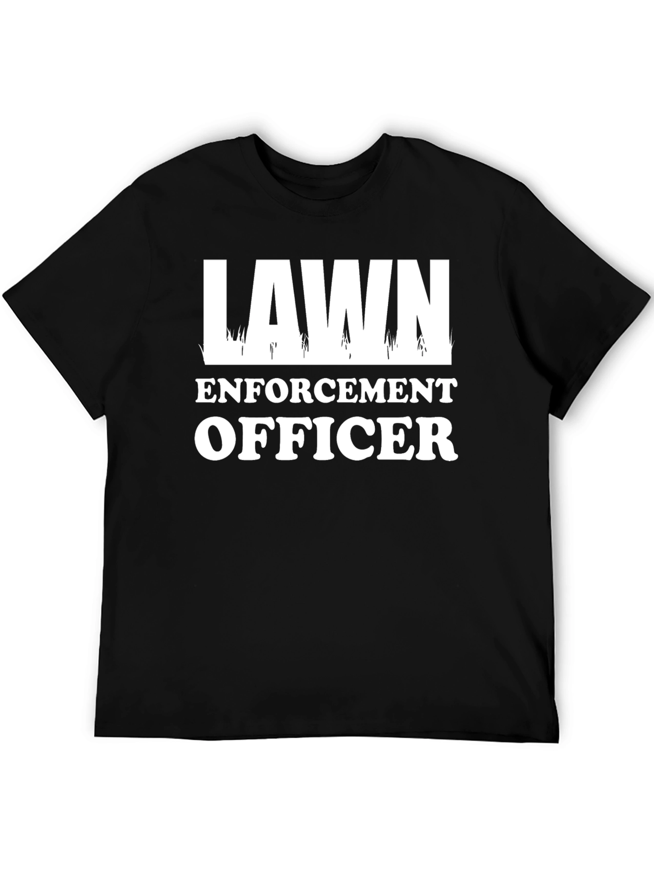 Lawn Enforcement Officer Graphic T-Shirt