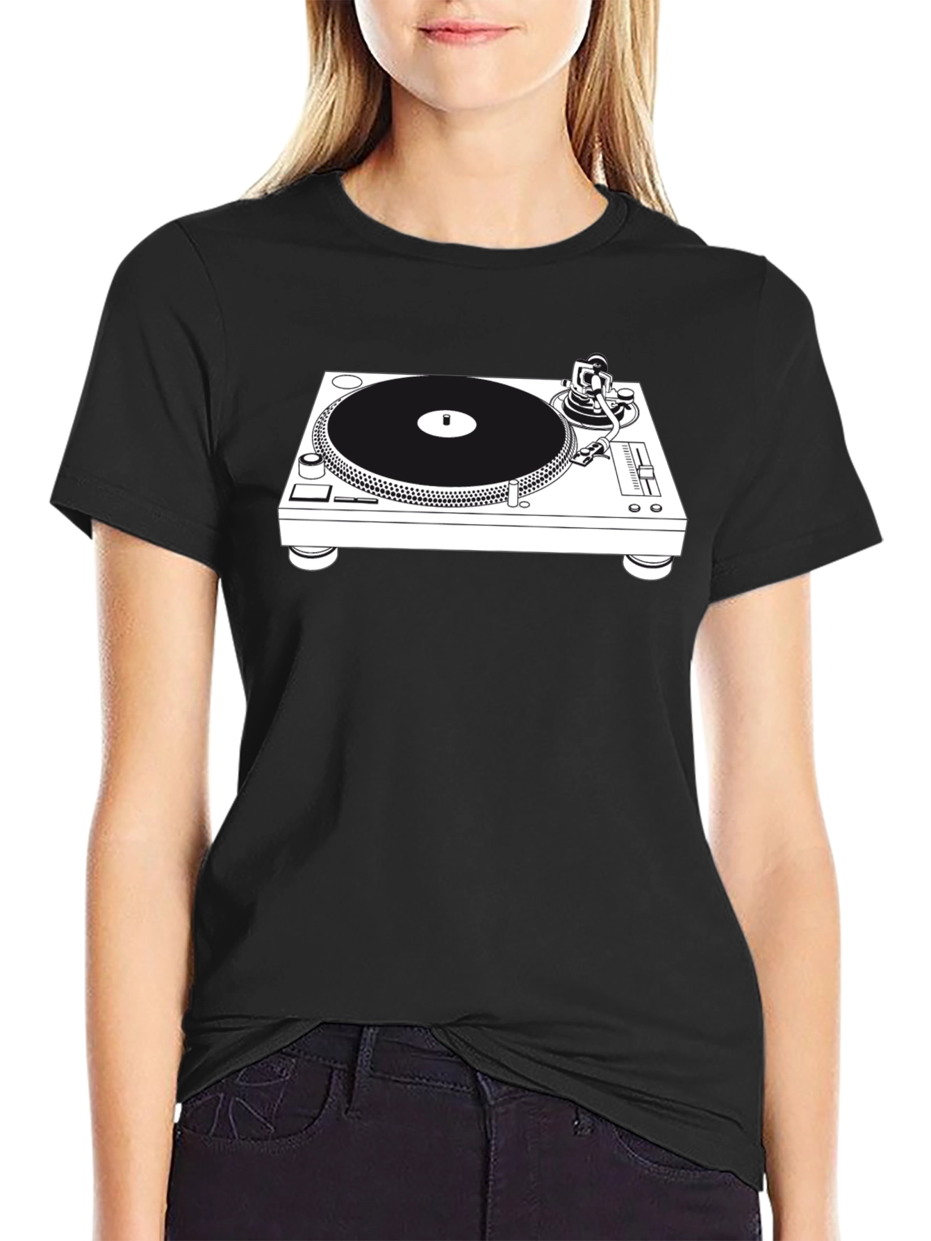 Turntable Graphic T-Shirt: DJs Delight