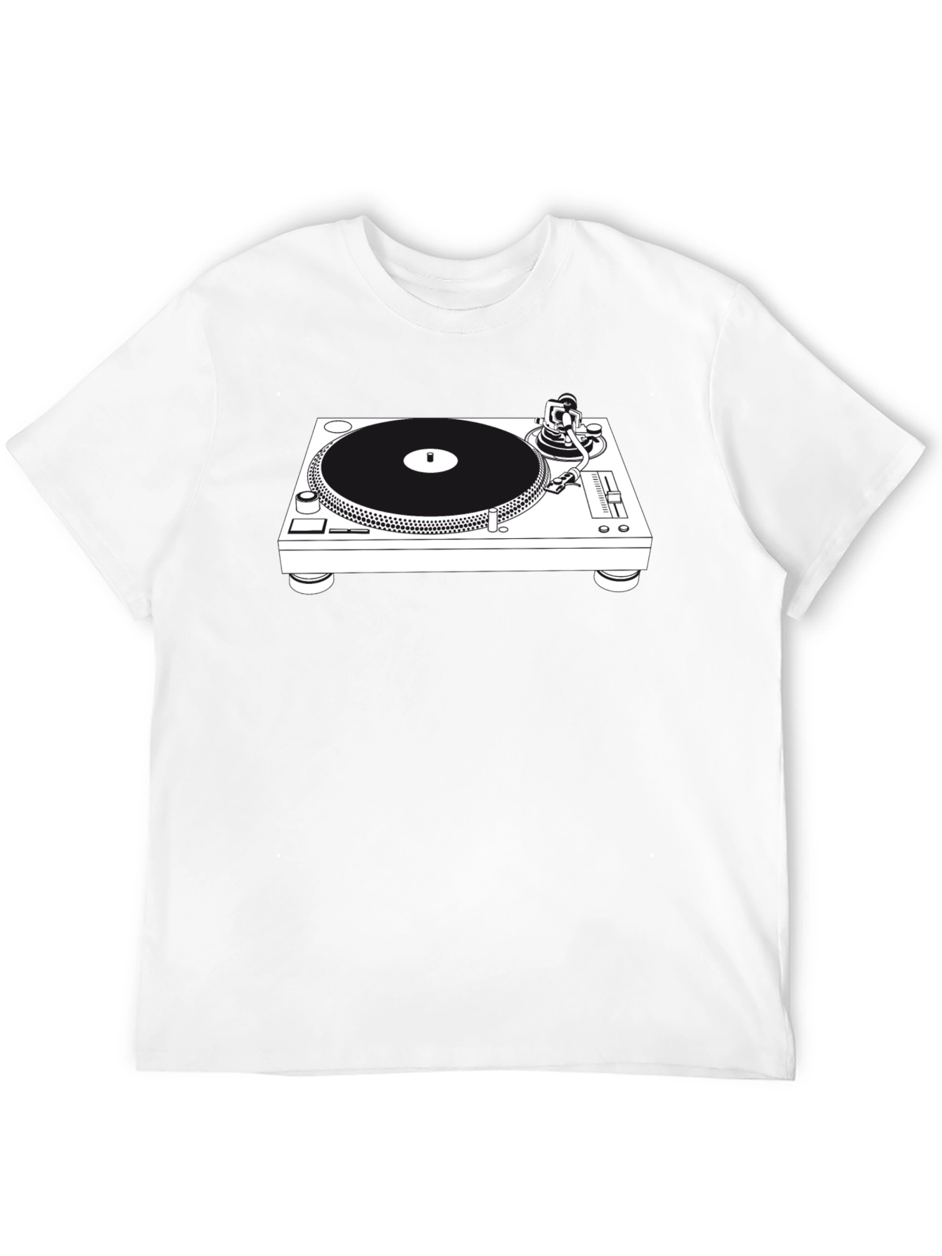 Turntable Graphic T-Shirt: DJs Delight