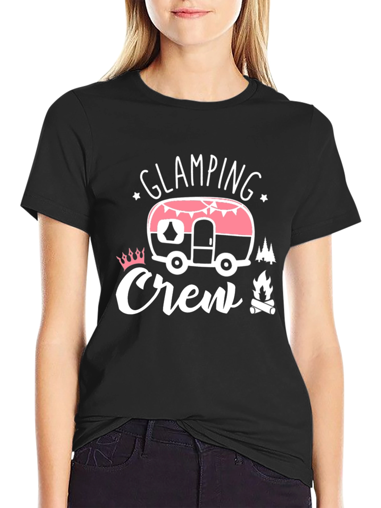 Glamping Crew T-Shirt - Camping Adventure