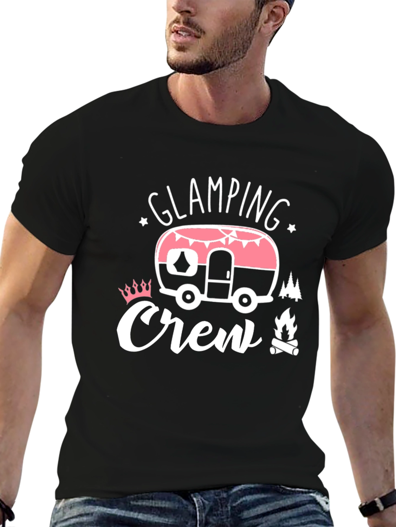 Glamping Crew T-Shirt - Camping Adventure