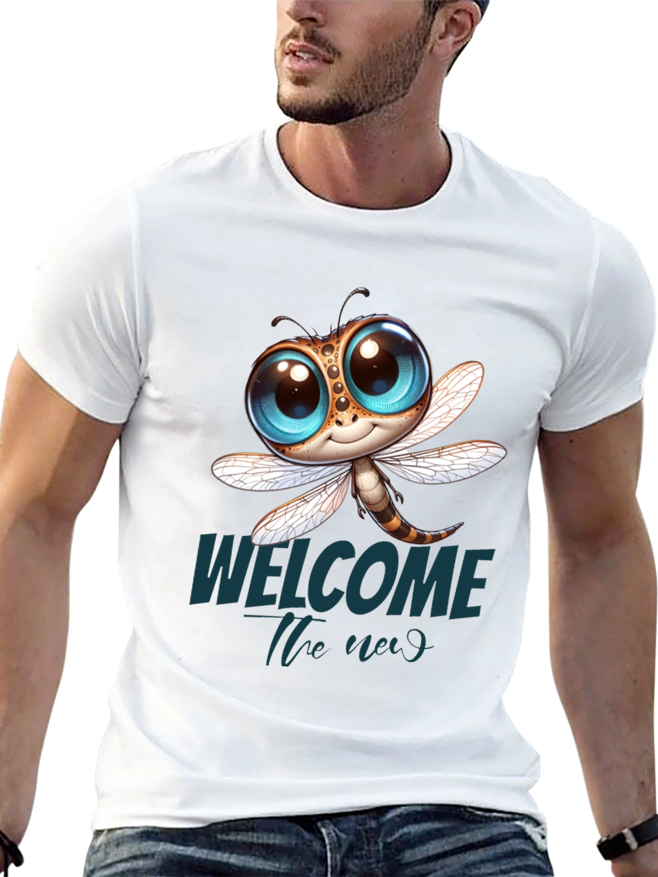 Cute Dragonfly Graphic Tee - Welcome the Weird
