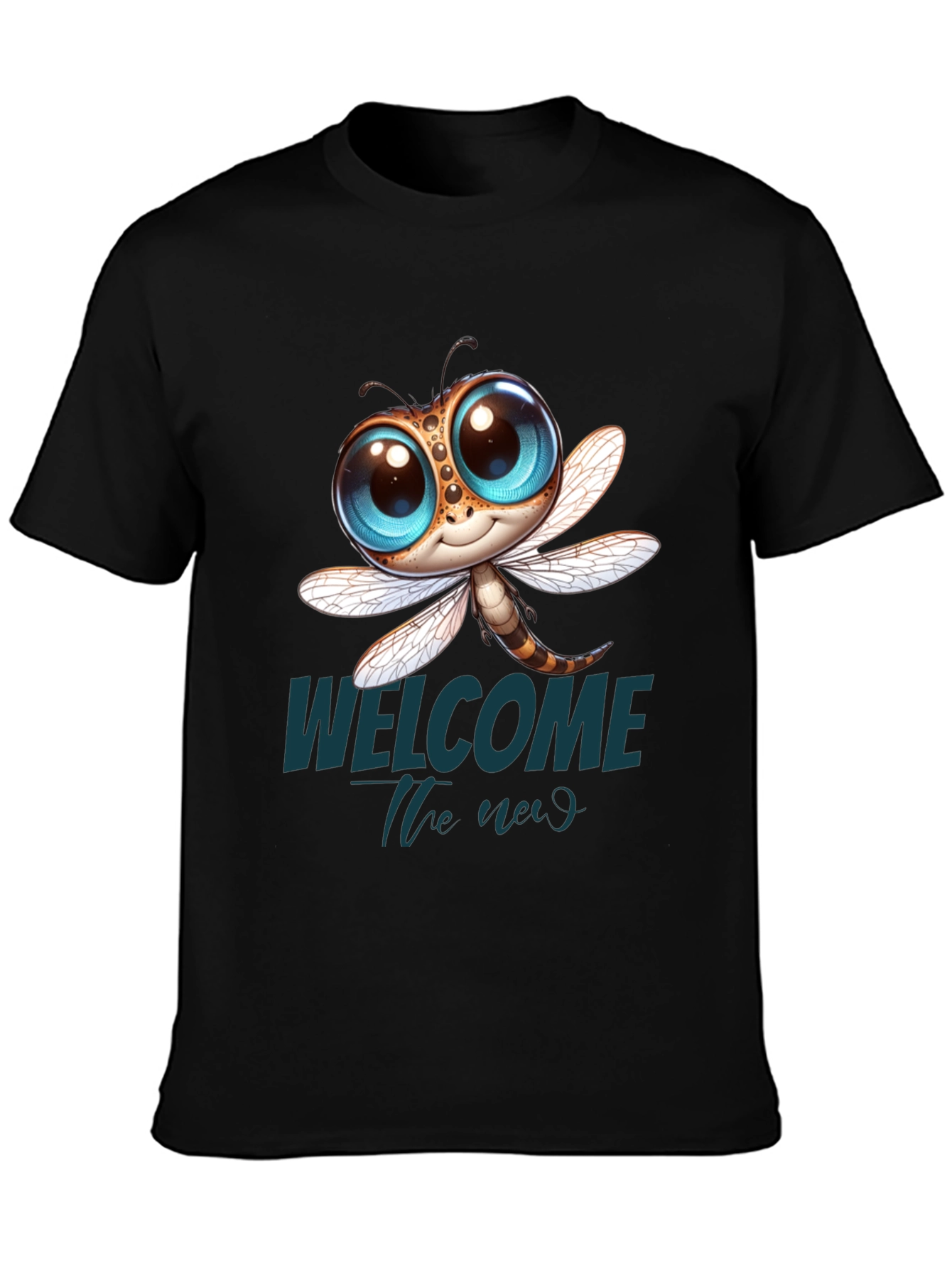 Cute Dragonfly Graphic Tee - Welcome the Weird