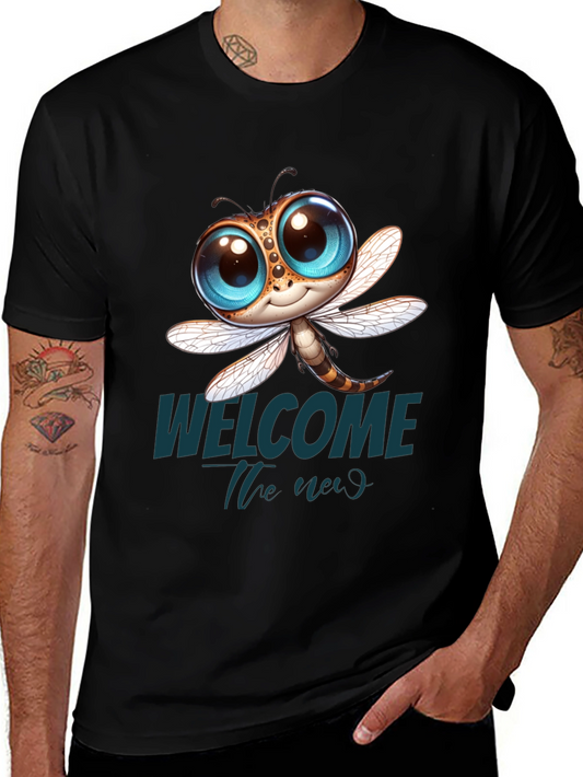 Cute Dragonfly Graphic Tee - Welcome the Weird