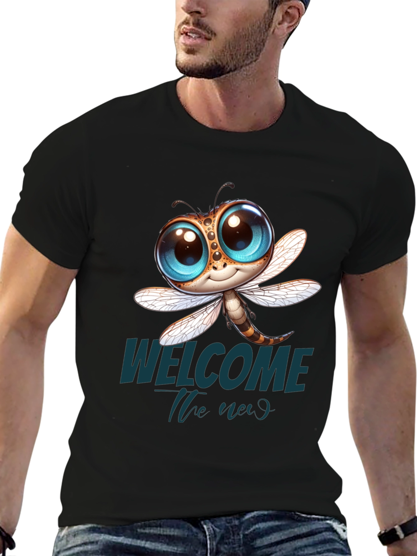 Cute Dragonfly Graphic Tee - Welcome the Weird