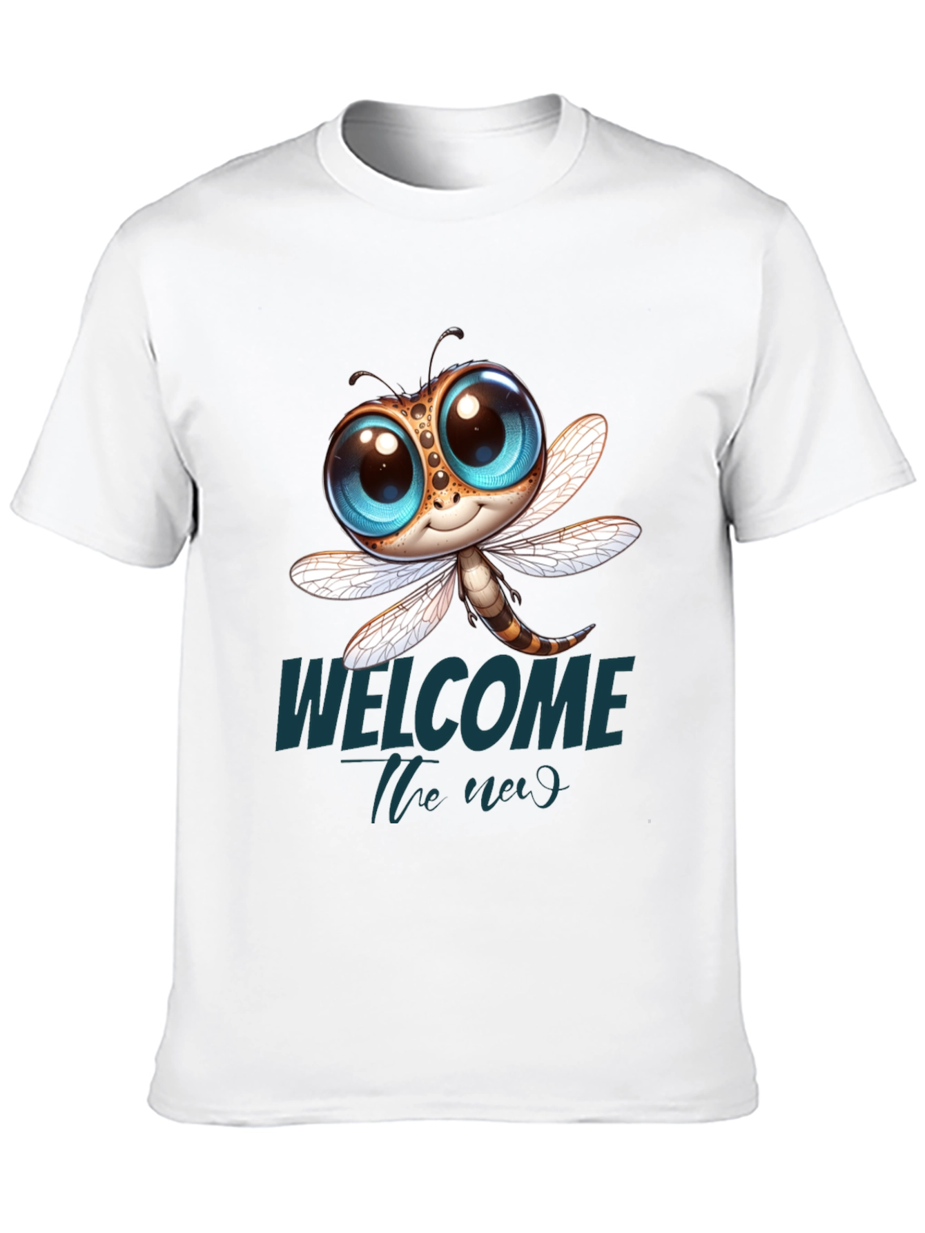 Cute Dragonfly Graphic Tee - Welcome the Weird