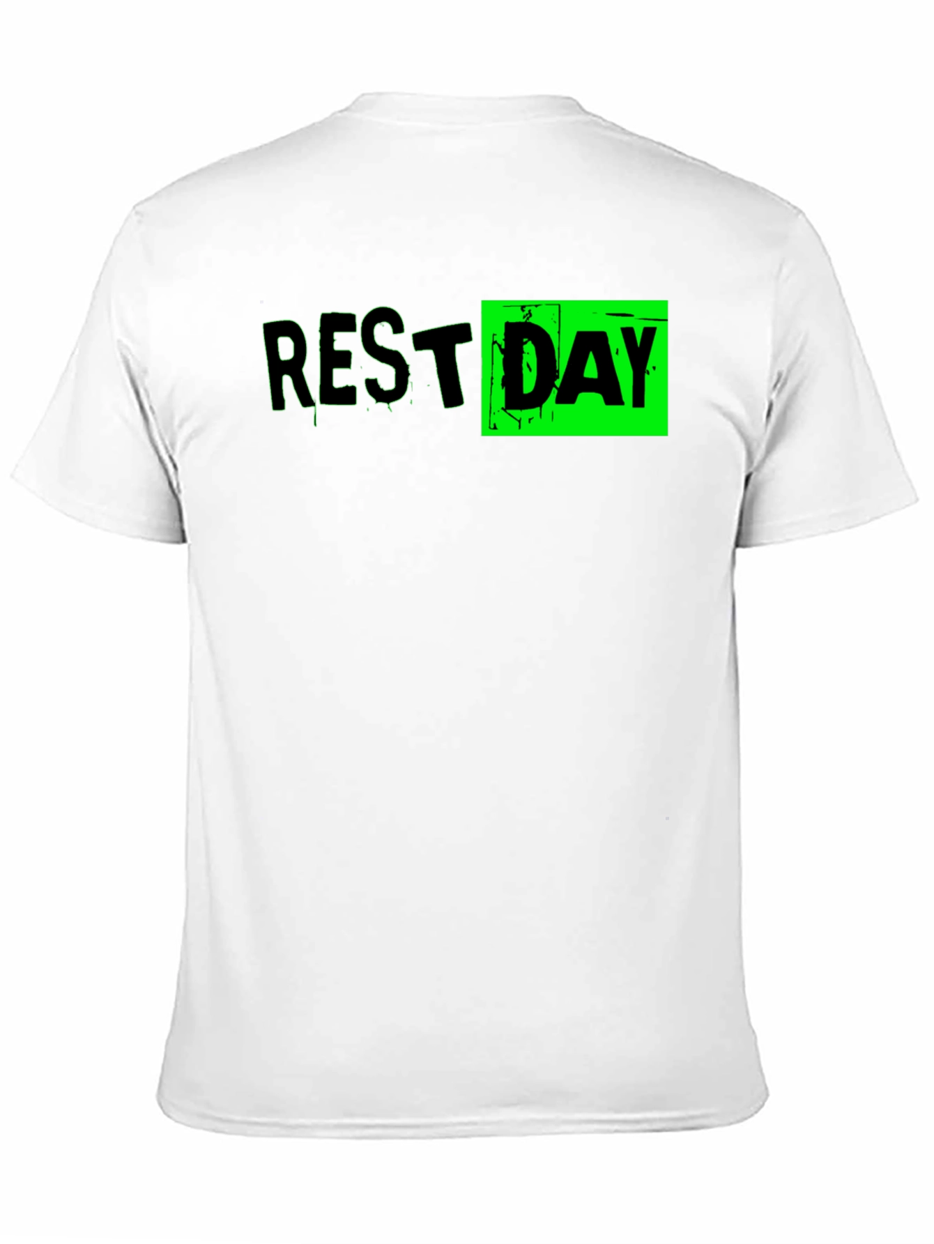 Rest Day Graphic T-Shirt - Black