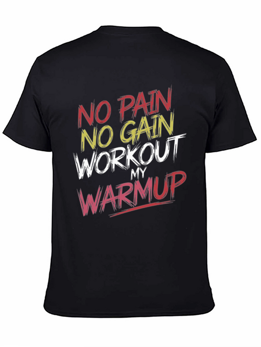 No Pain No Gain Workout Tee - Gym Motivation