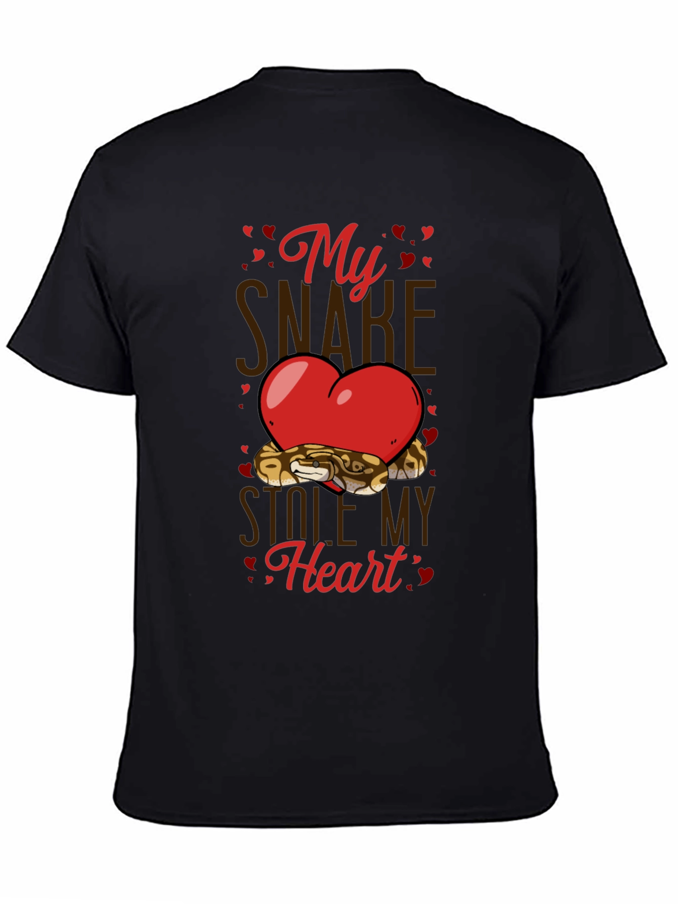 My Snake Stole My Heart Valentines Day T-Shirt