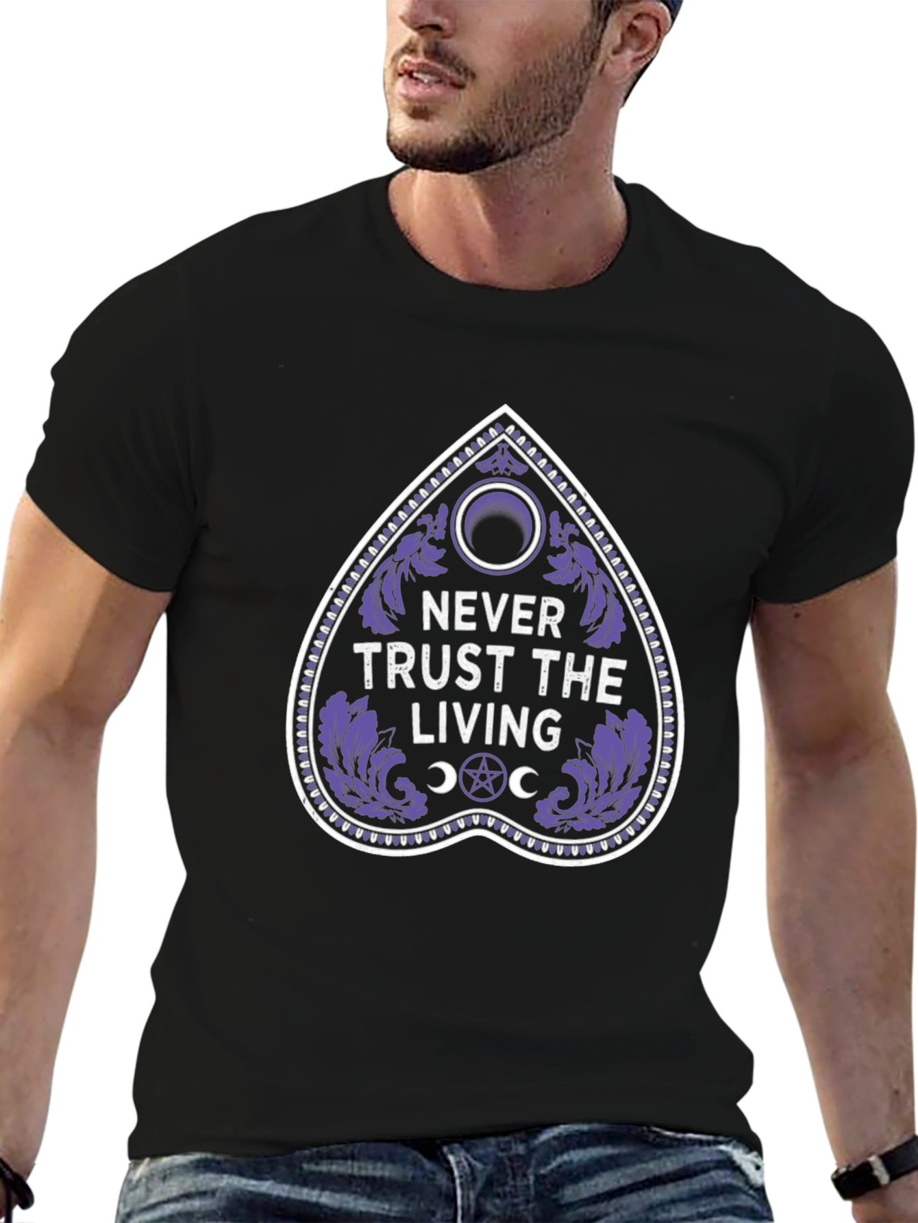 Never Trust The Living Ouija Board T-Shirt