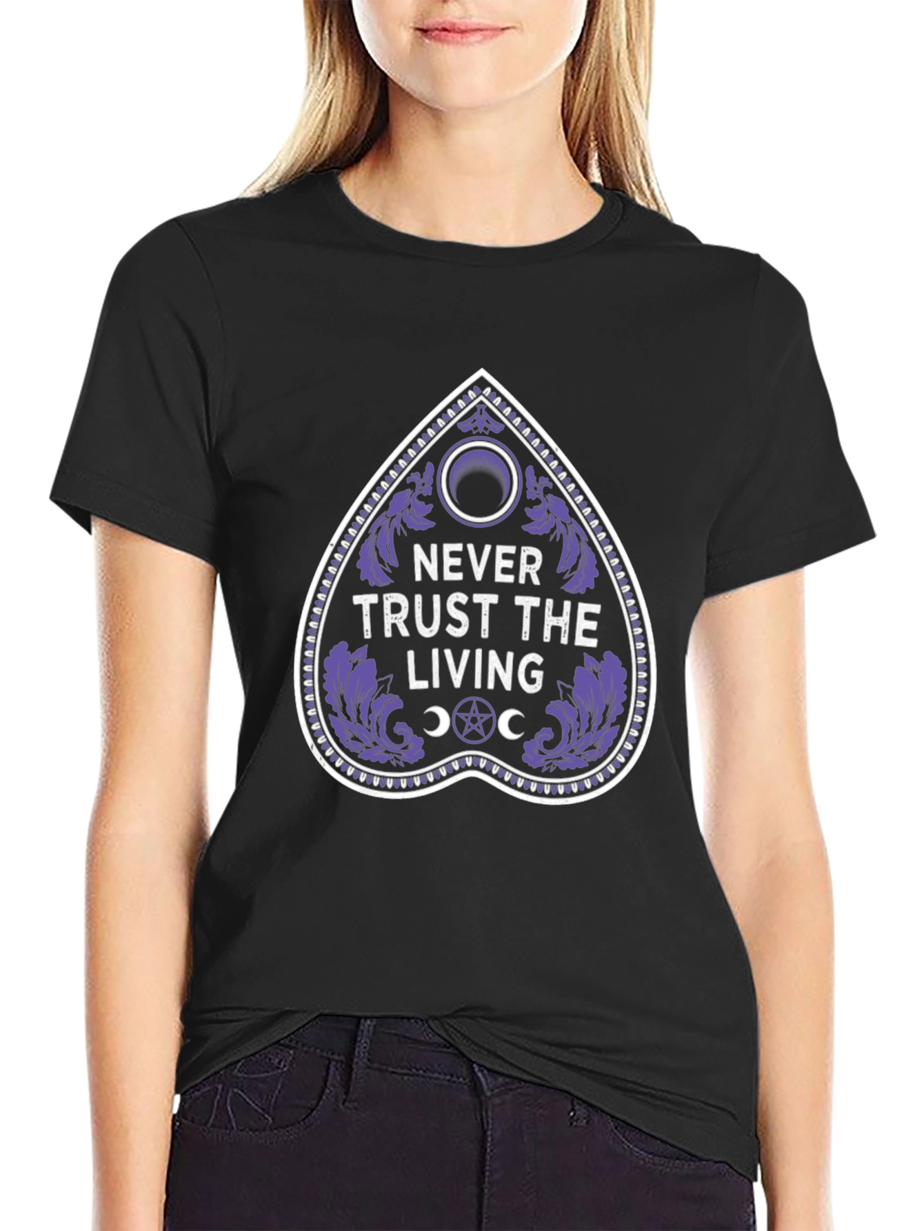 Never Trust The Living Ouija Board T-Shirt