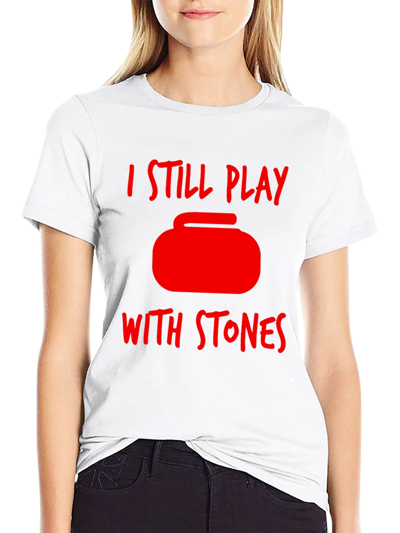 Curling T-Shirt - I Still Play With Stones