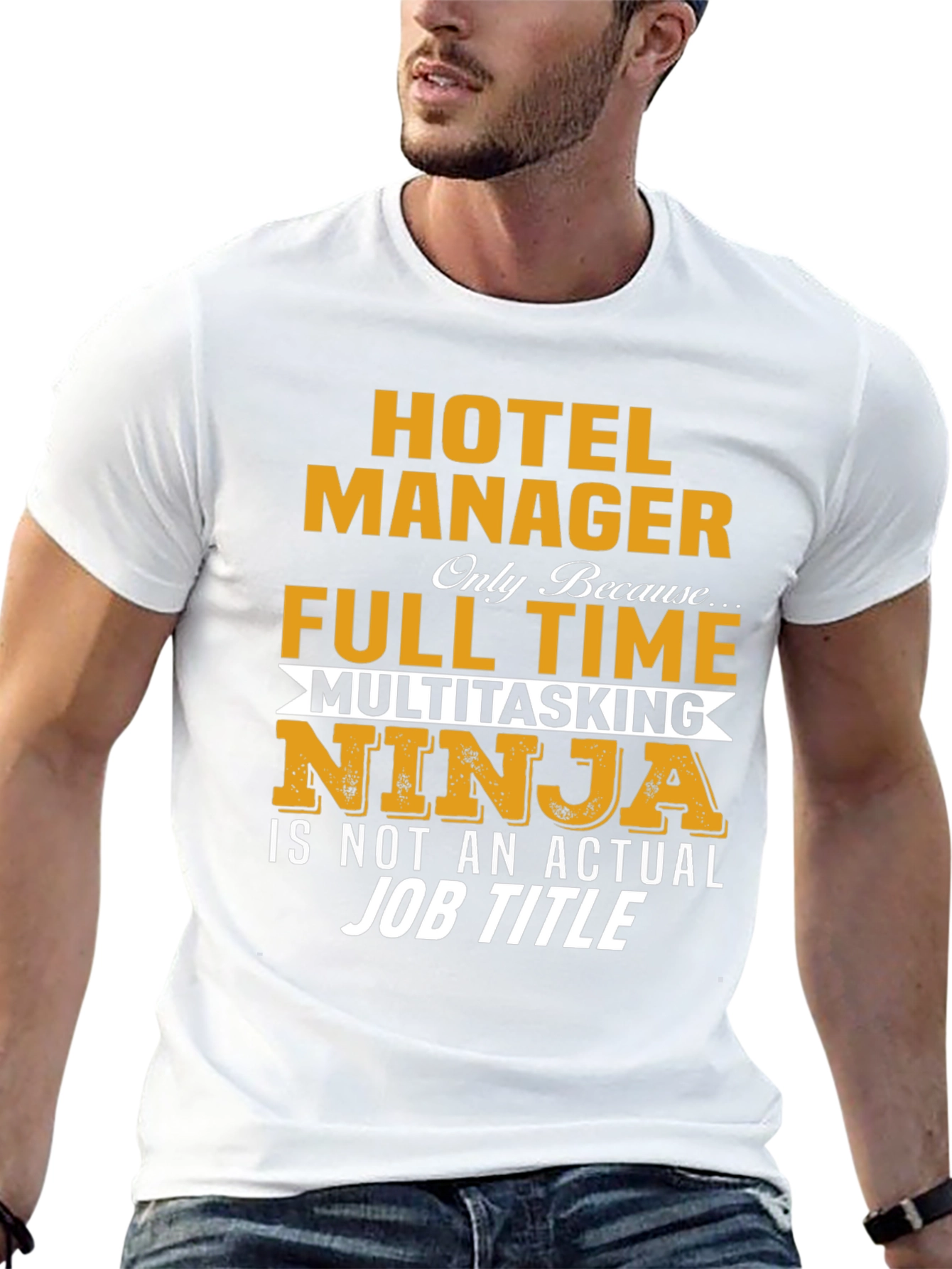 Hotel Manager Multitasking Ninja Graphic T-Shirt