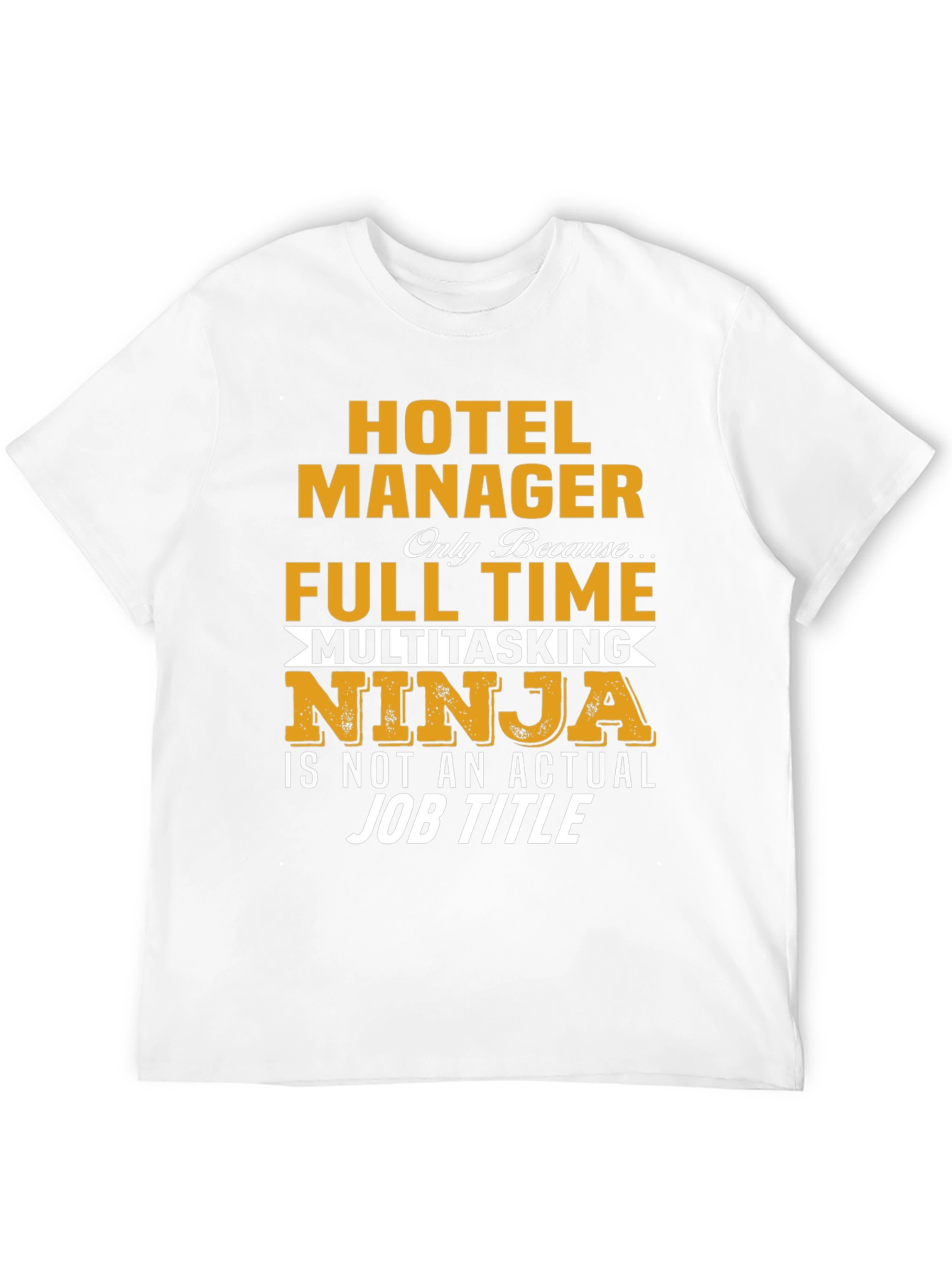 Hotel Manager Multitasking Ninja Graphic T-Shirt