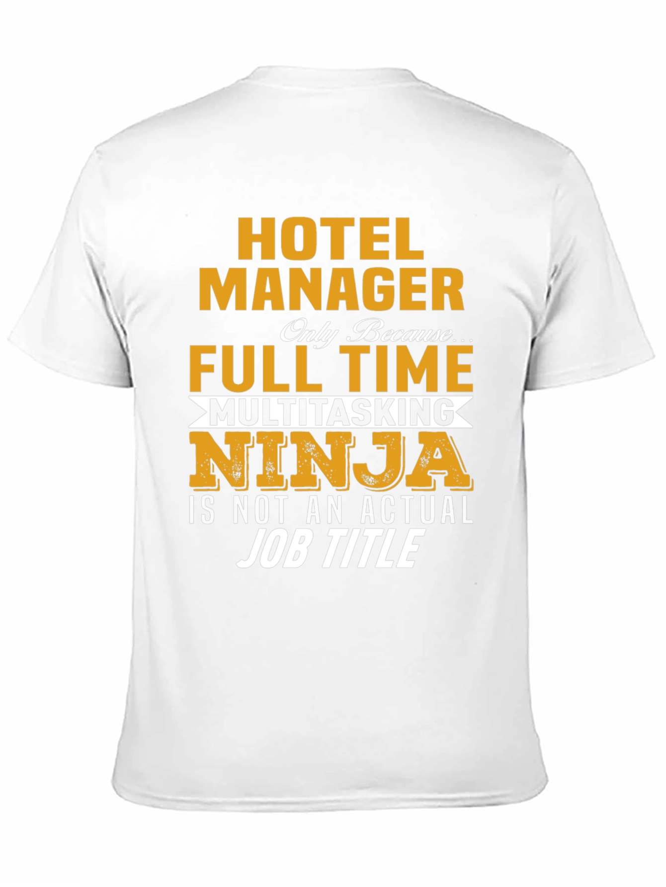 Hotel Manager Multitasking Ninja Graphic T-Shirt