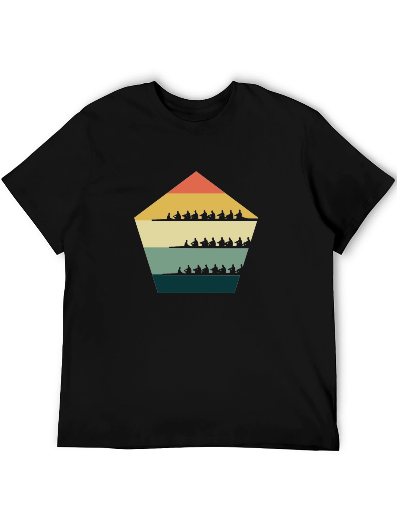 Retro Rowing Team T-Shirt