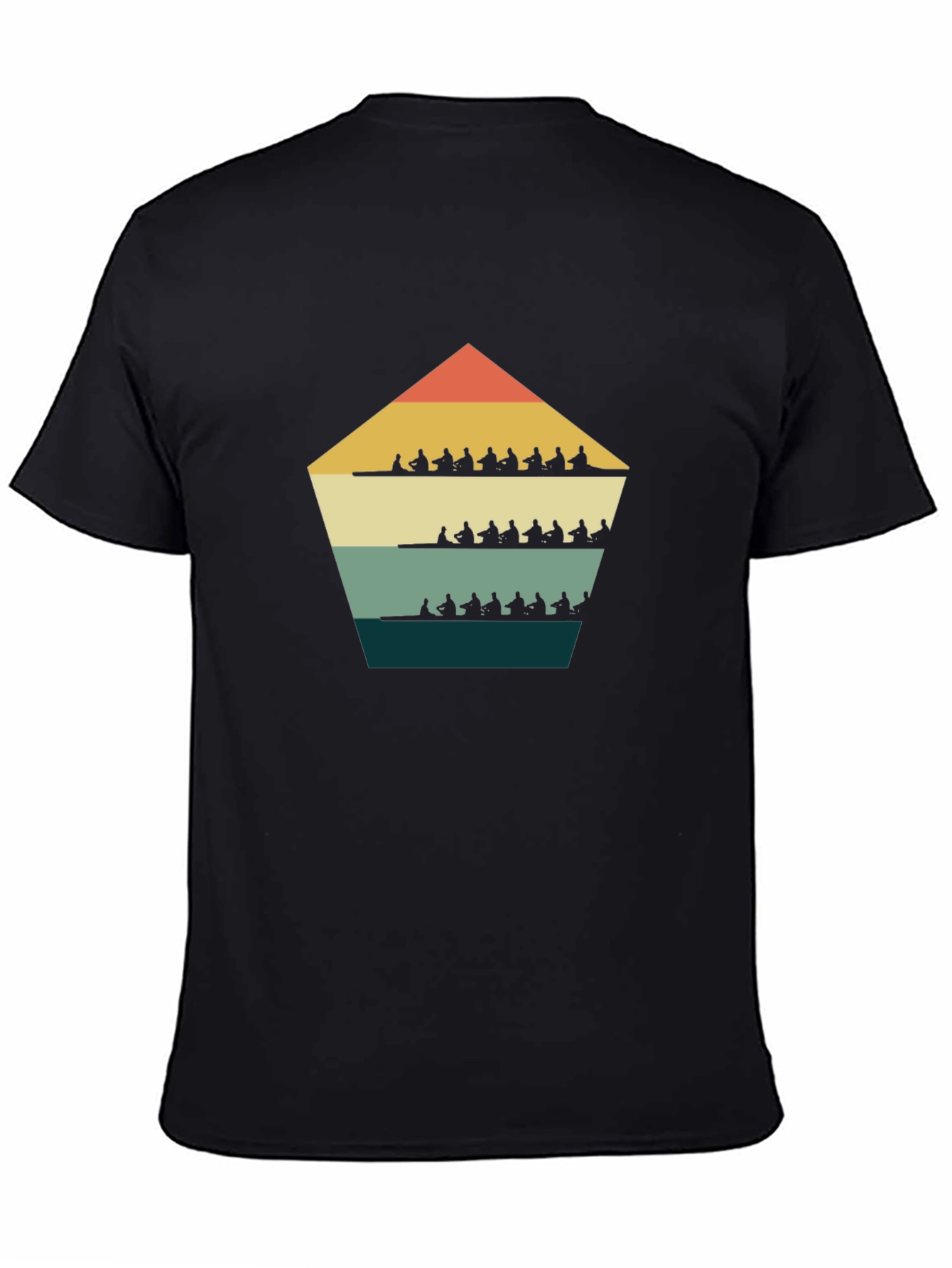 Retro Rowing Team T-Shirt