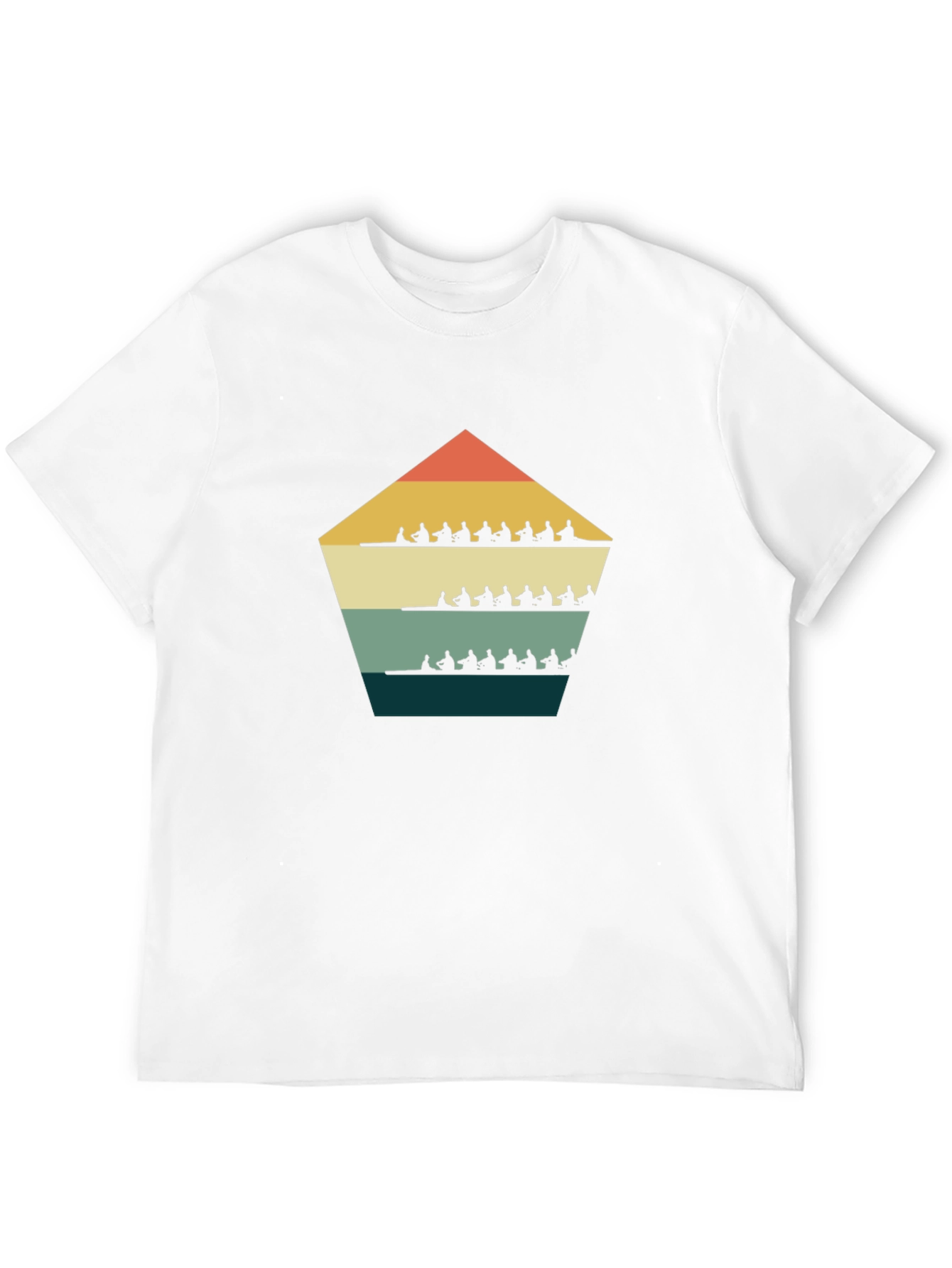 Retro Rowing Team T-Shirt