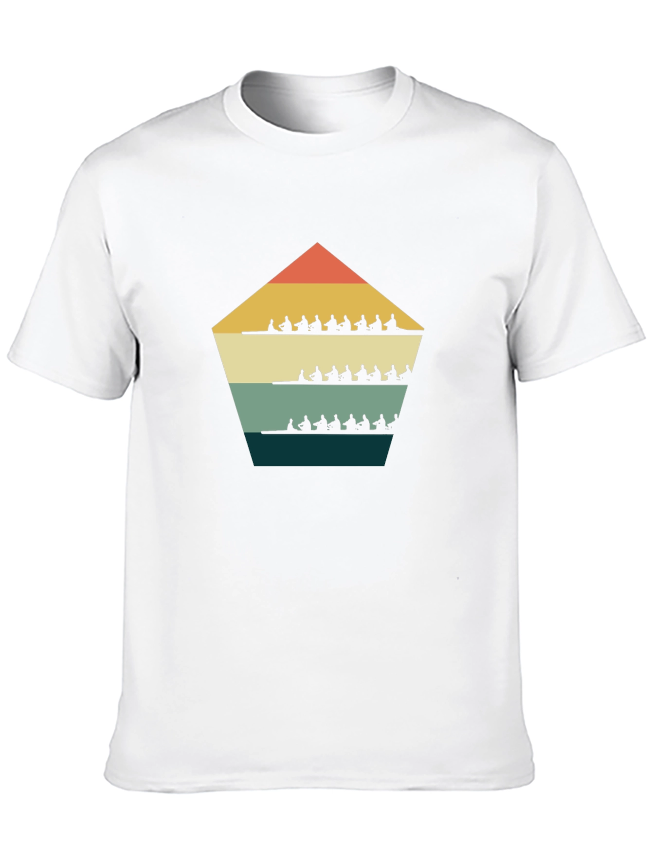 Retro Rowing Team T-Shirt