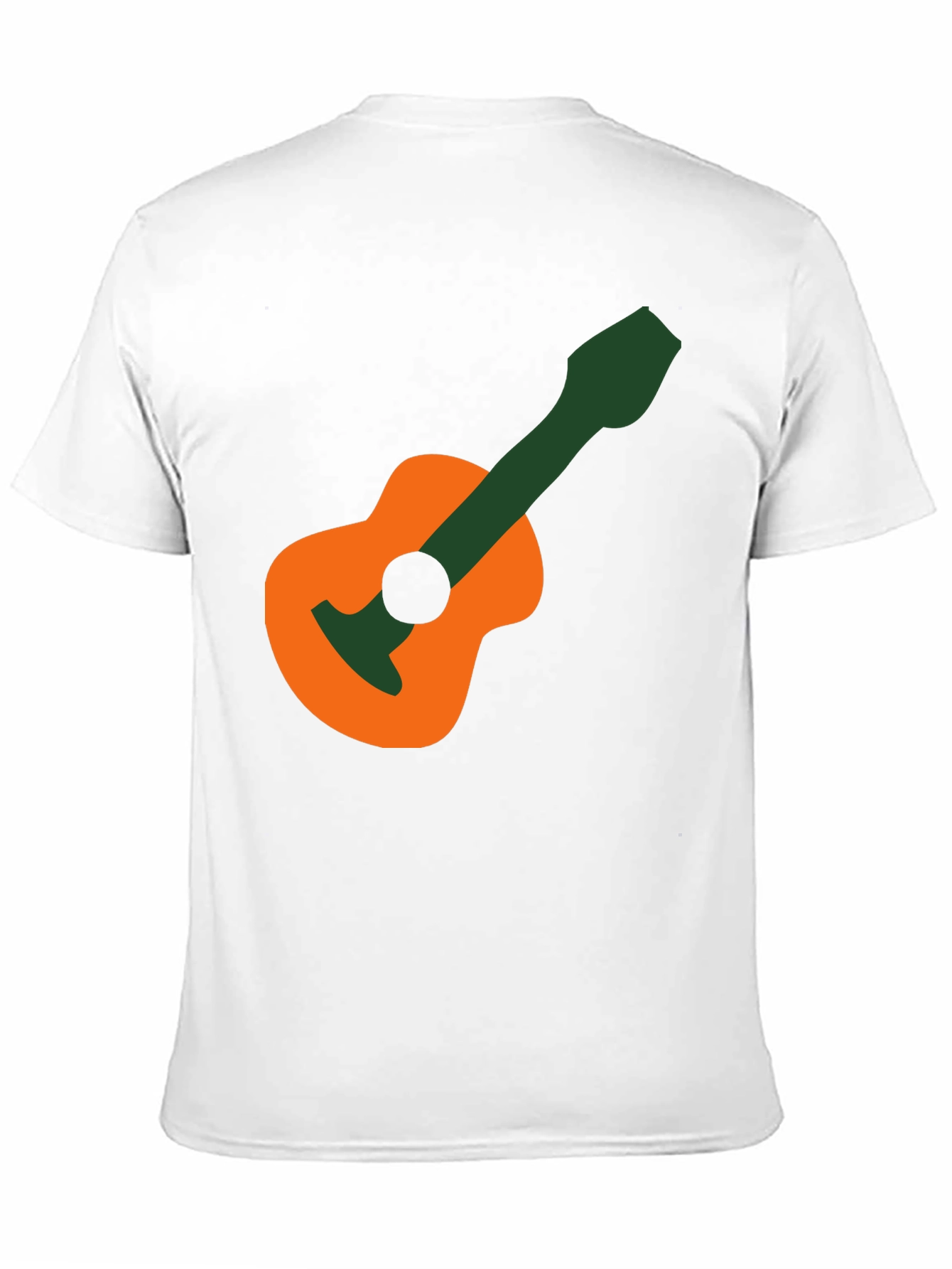 Guitar Graphic T-Shirt - Black Cotton Tee