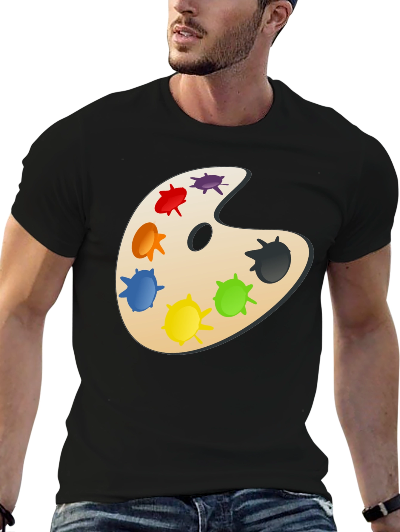 Artist Palette Graphic T-Shirt - Painters Tee