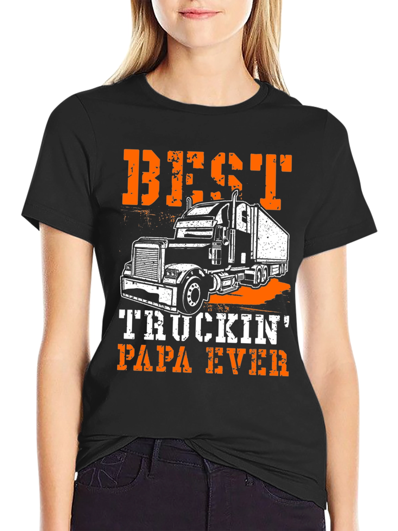 Best Truckin Papa Ever T-Shirt