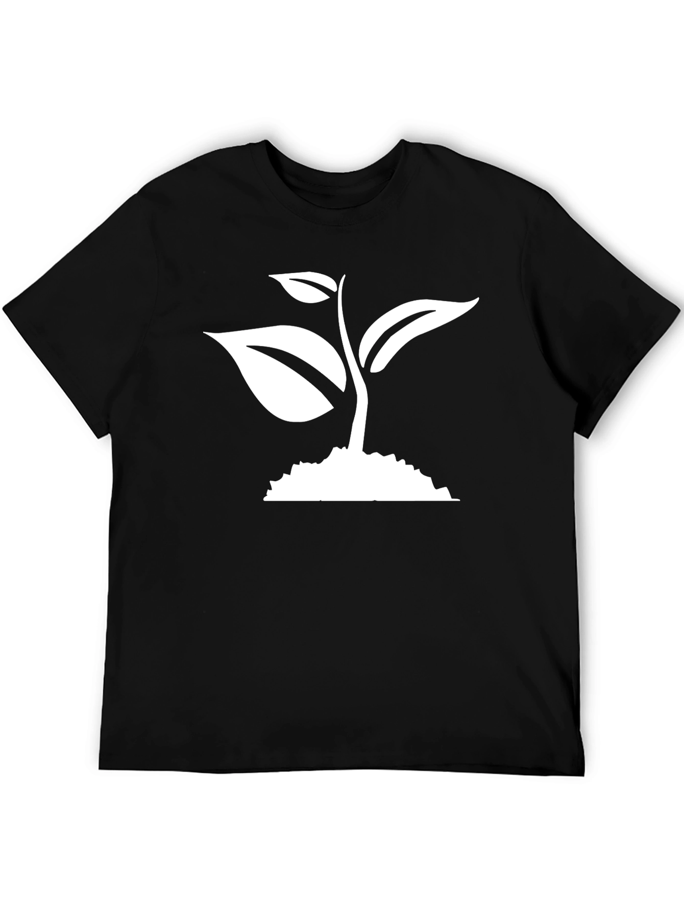 Eco Sprout Tee - Black Organic Cotton Shirt