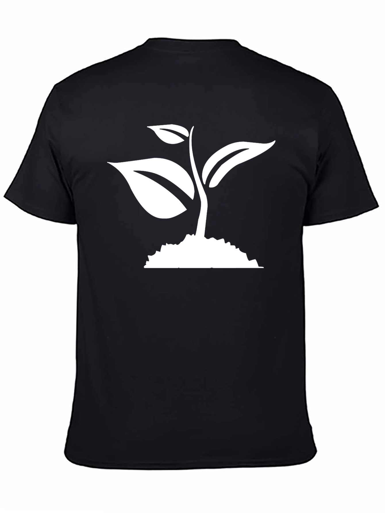 Eco Sprout Tee - Black Organic Cotton Shirt