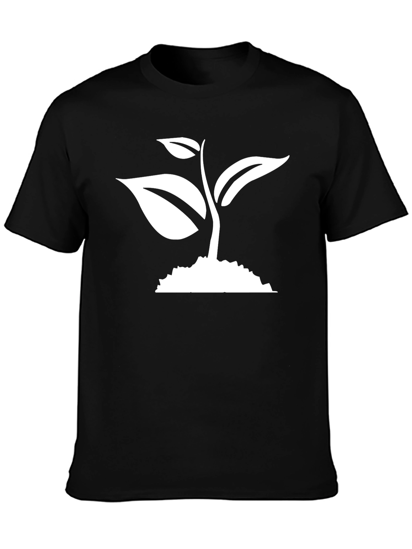 Eco Sprout Tee - Black Organic Cotton Shirt
