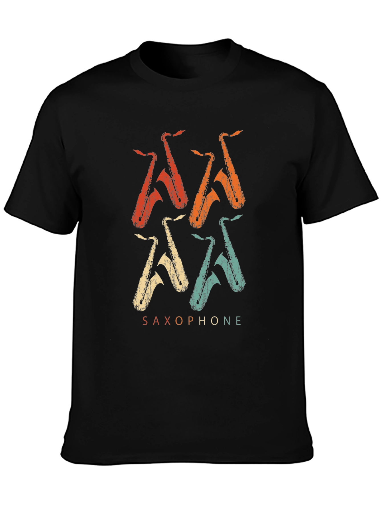 Vintage Saxophone T-Shirt