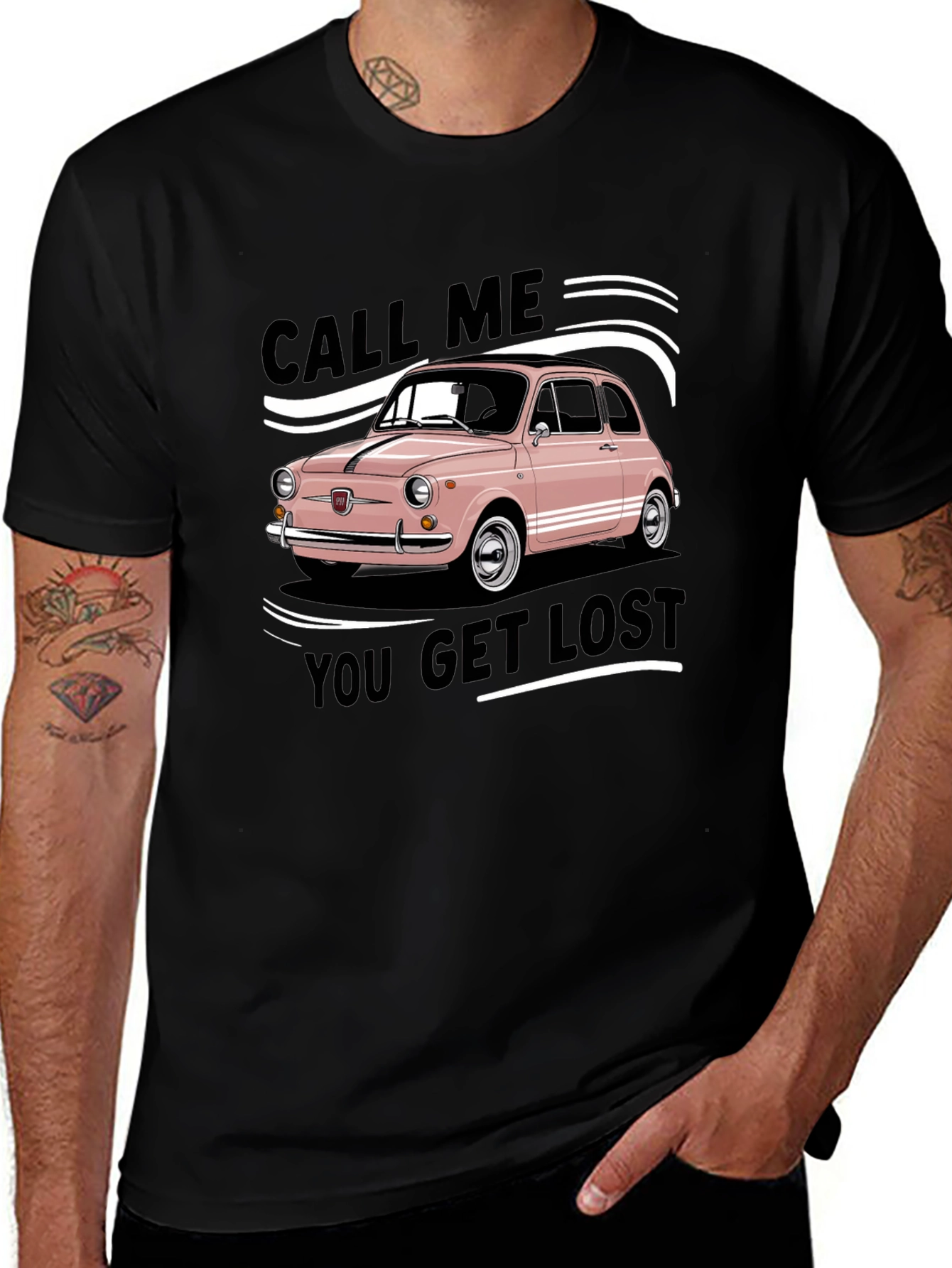 Call Me You Get Lost Graphic Tee