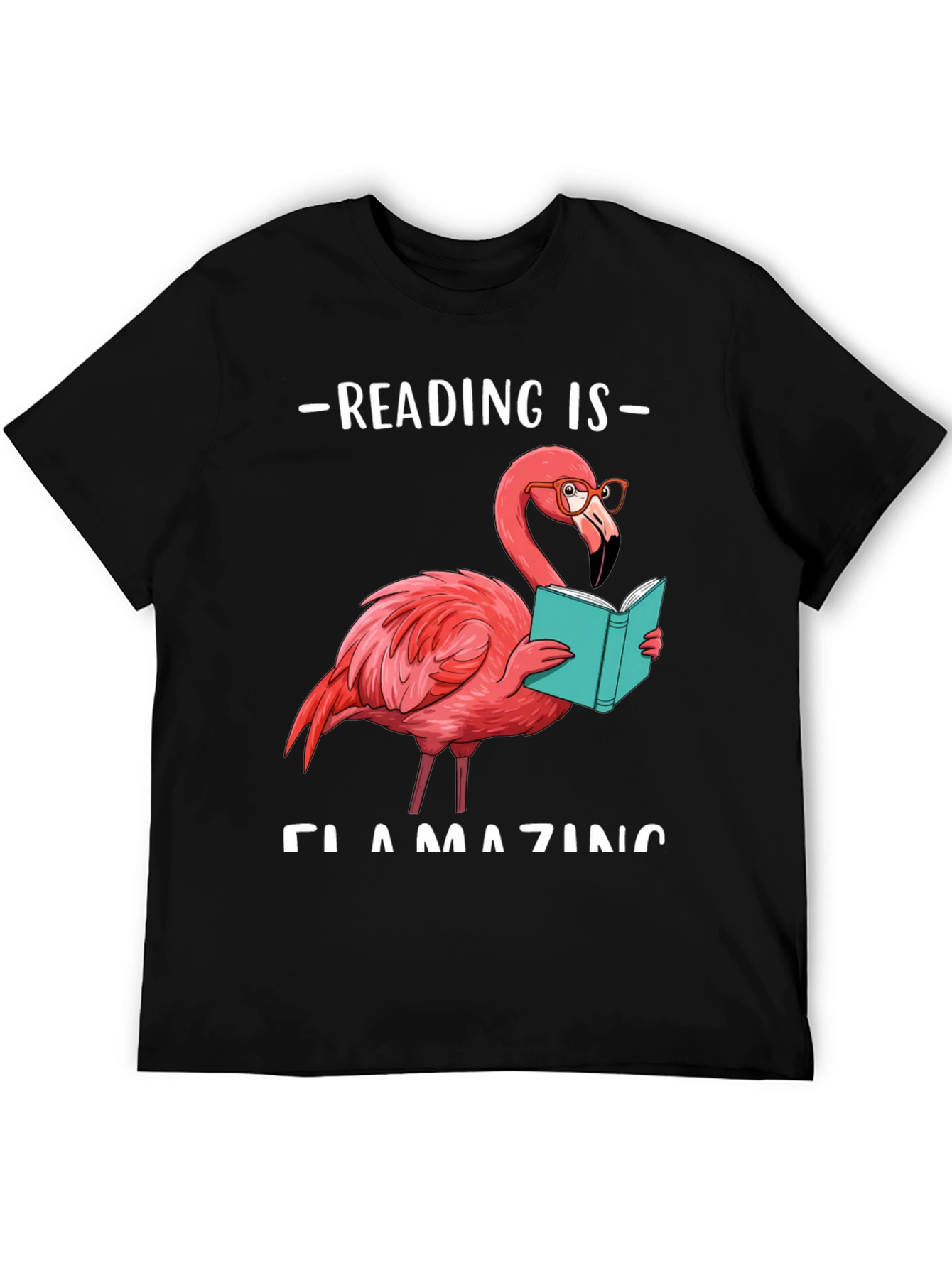 Reading Flamingo T-Shirt