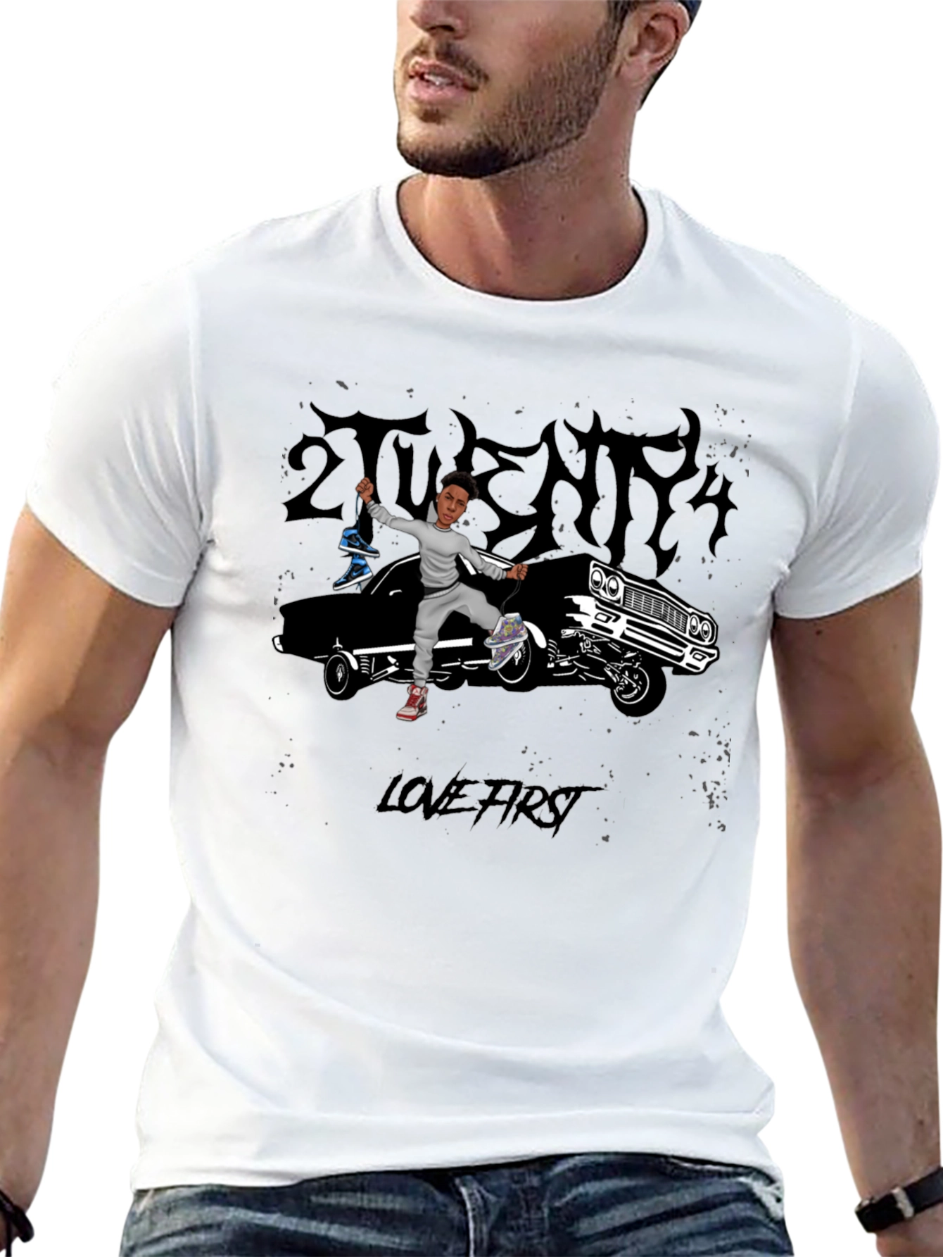 Graphic Tee - 2THEMAX Love First Design