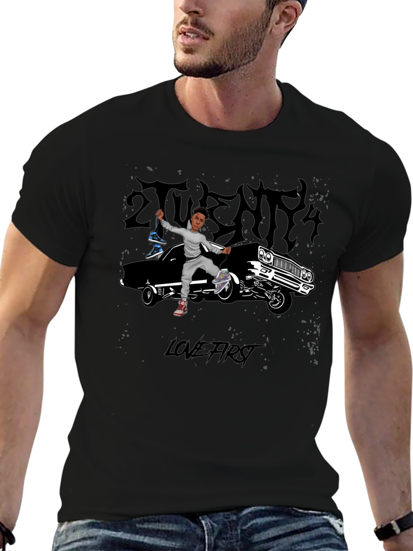 Graphic Tee - 2THEMAX Love First Design