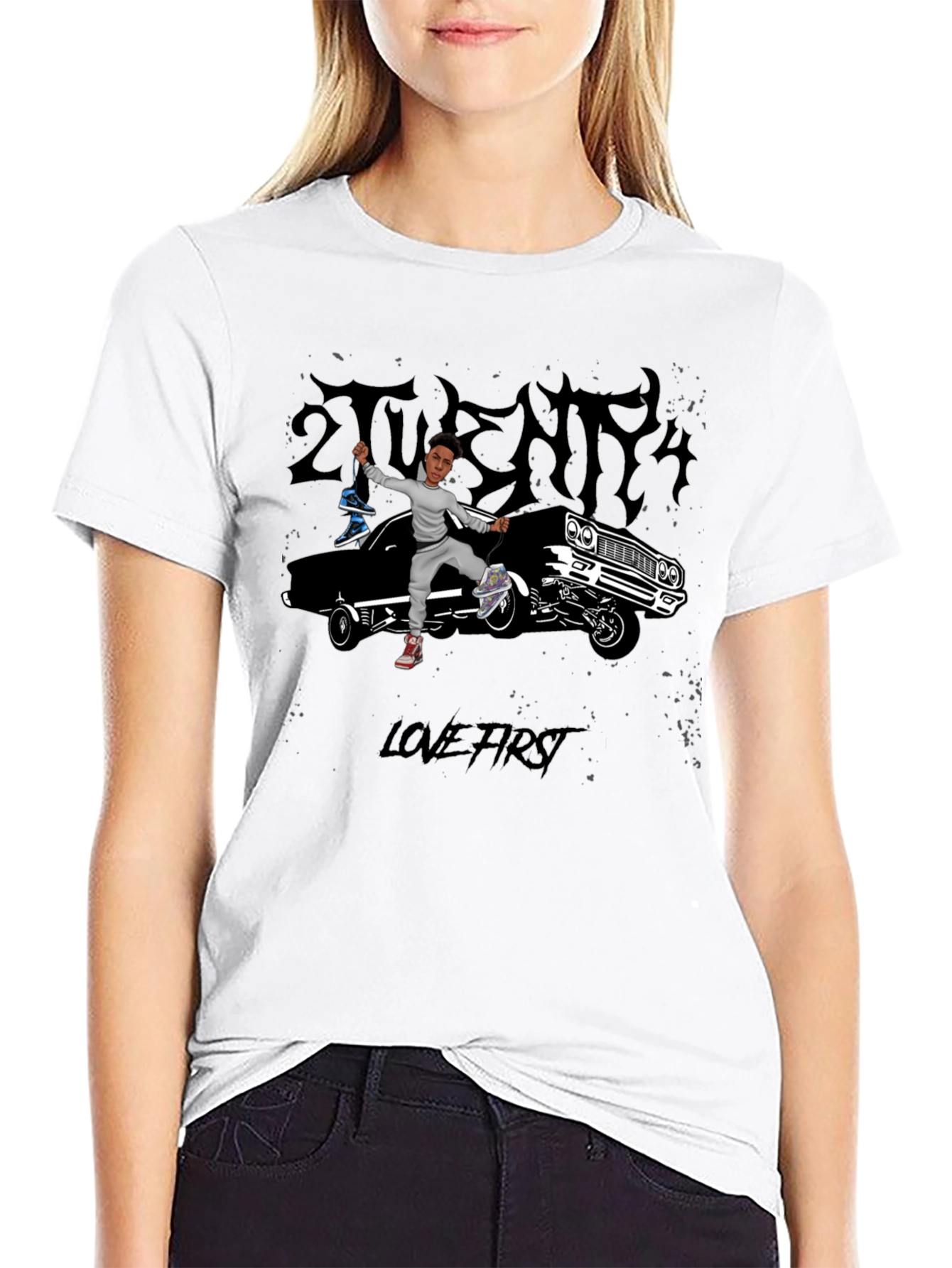 Graphic Tee - 2THEMAX Love First Design