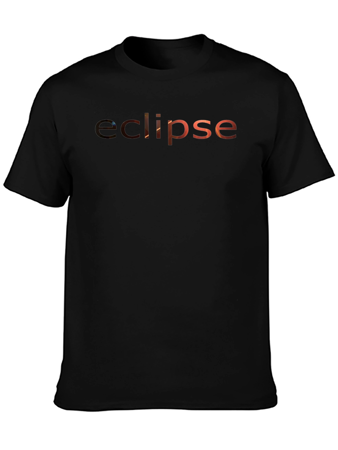 Eclipse Graphic Black T-Shirt