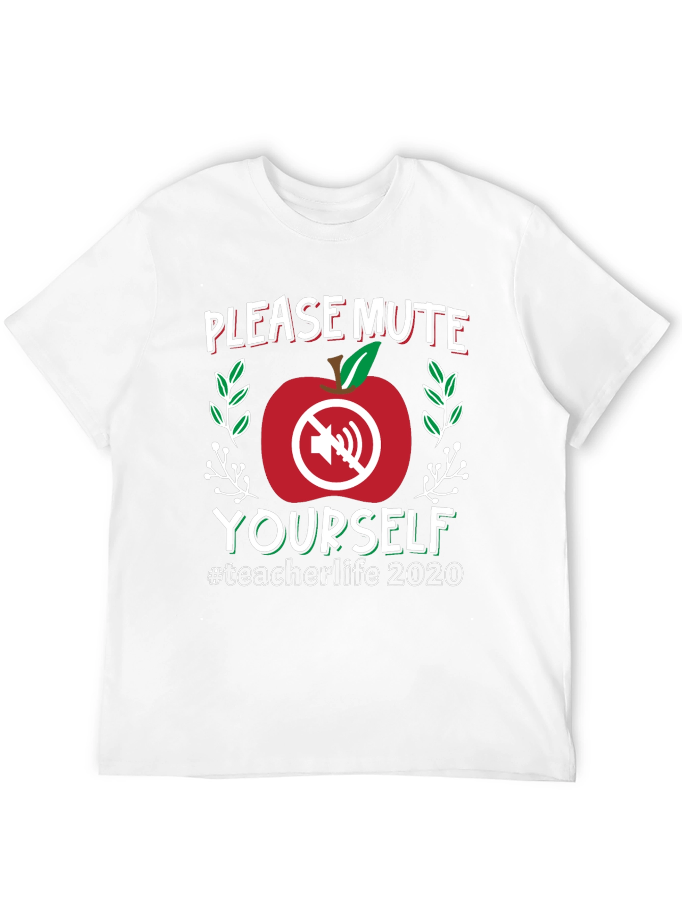 Please Mute Yourself Teacher T-Shirt