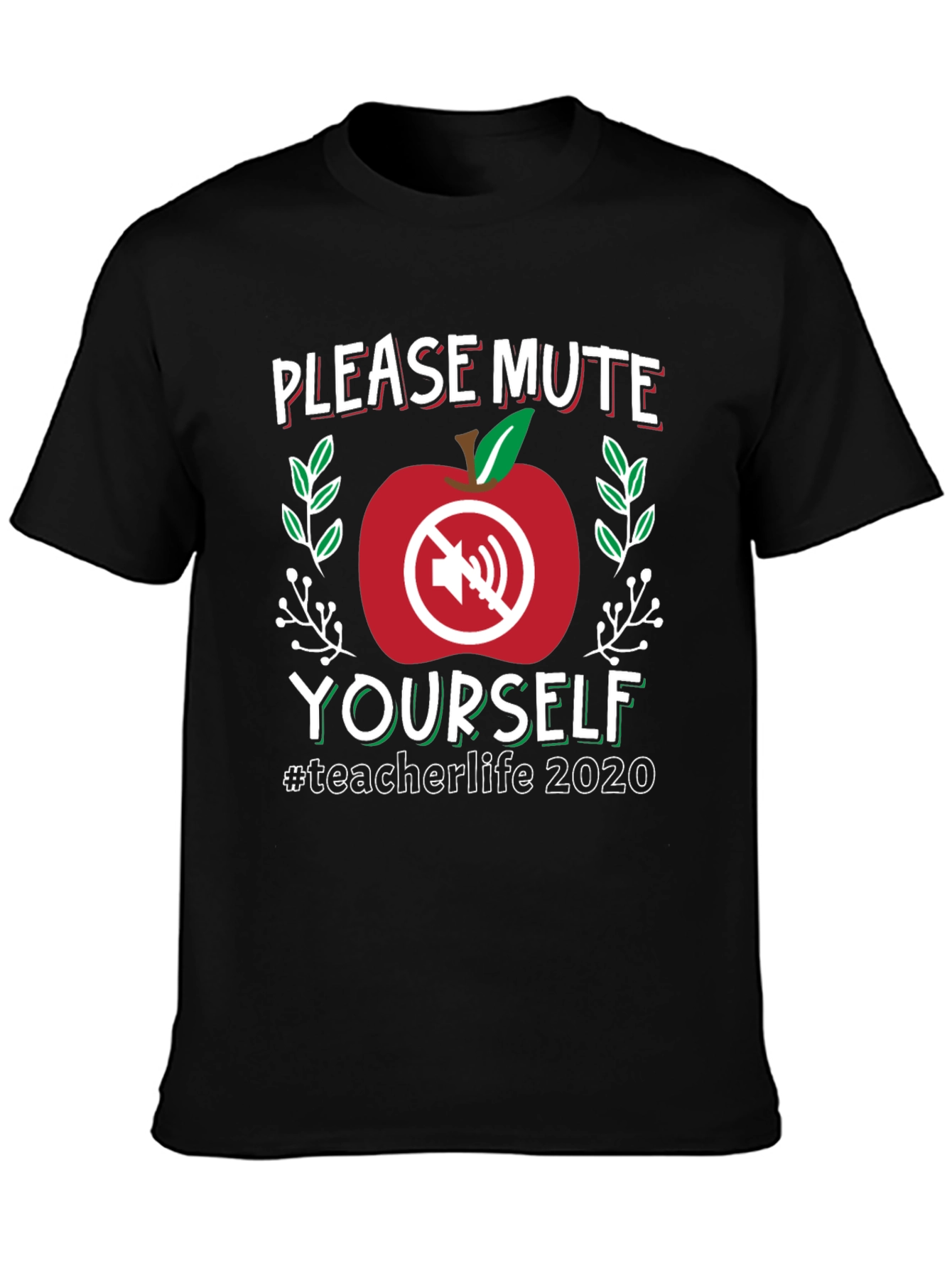 Please Mute Yourself Teacher T-Shirt