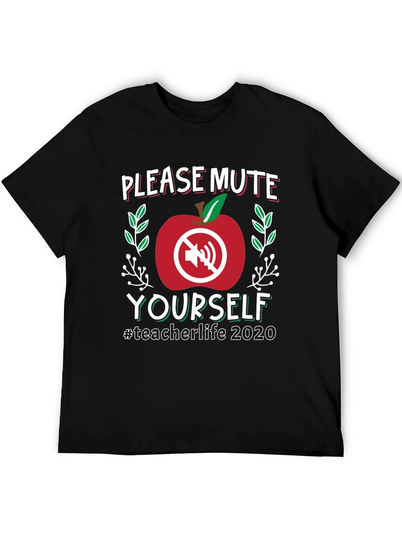 Please Mute Yourself Teacher T-Shirt