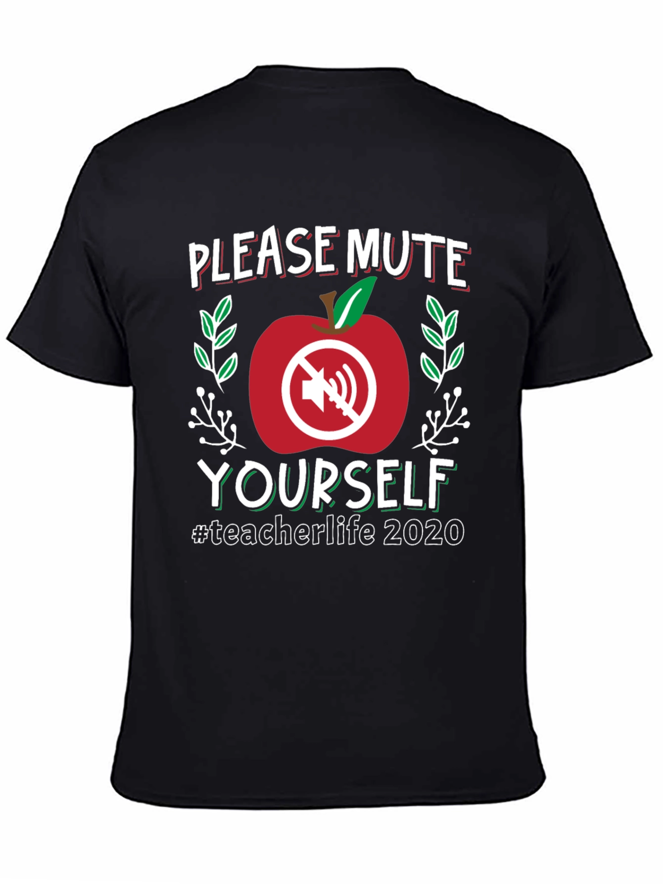 Please Mute Yourself Teacher T-Shirt