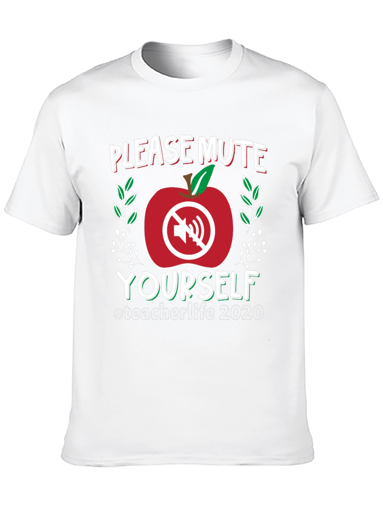 Please Mute Yourself Teacher T-Shirt