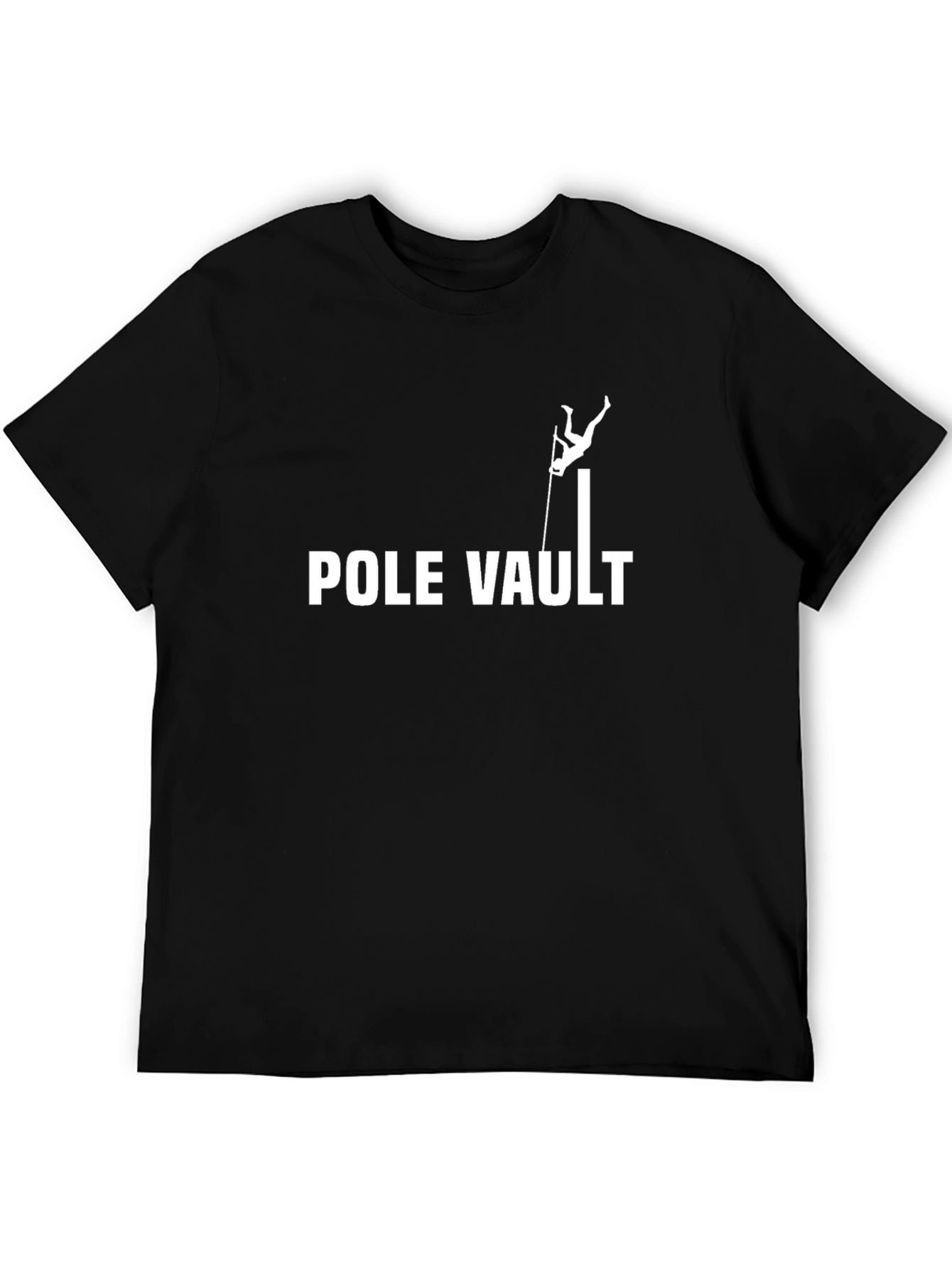 Pole Vault Graphic T-Shirt - Athletic Design