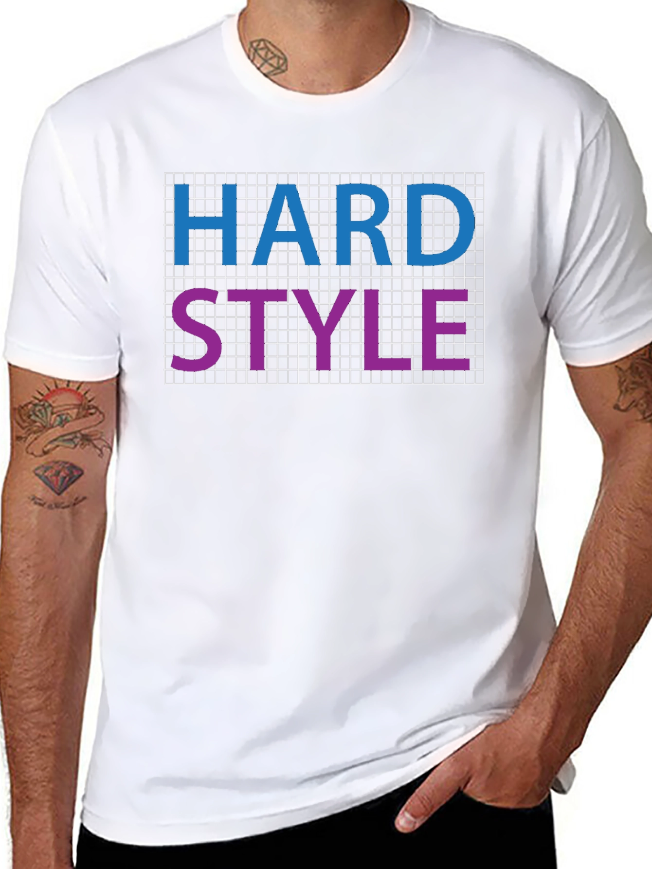 Hard Style Graphic T-Shirt - Black