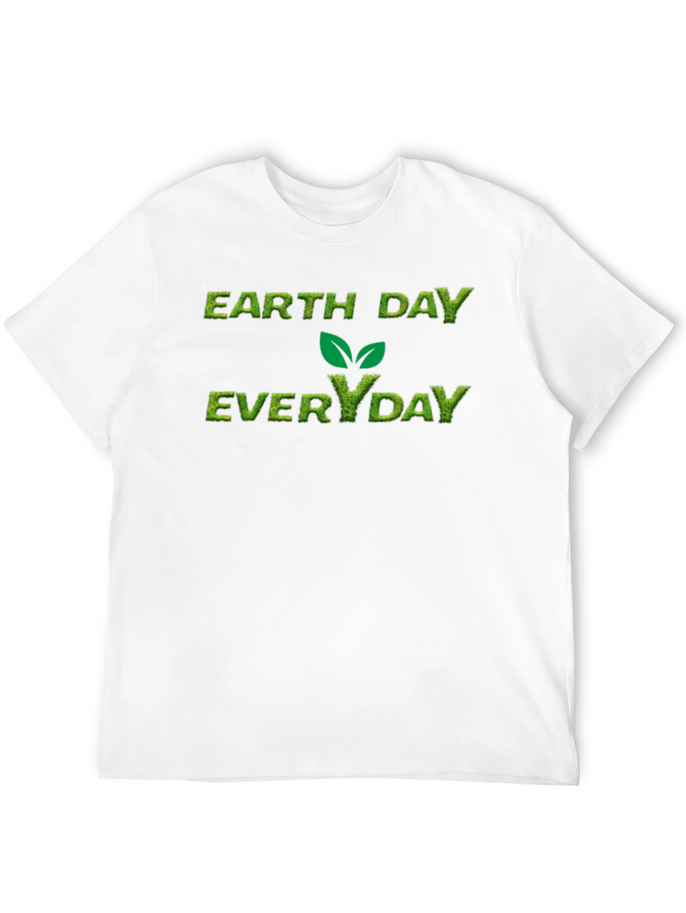 Earth Day Everyday Black T-Shirt