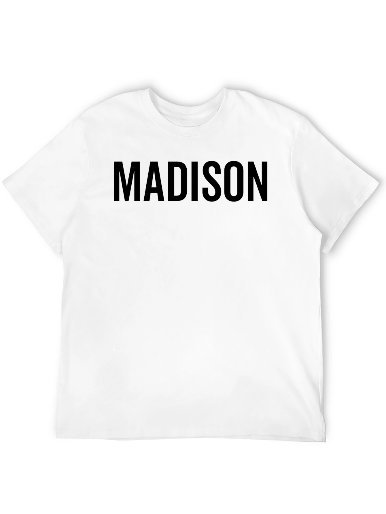 Madison Graphic T-Shirt - Classic Crew Neck Tee