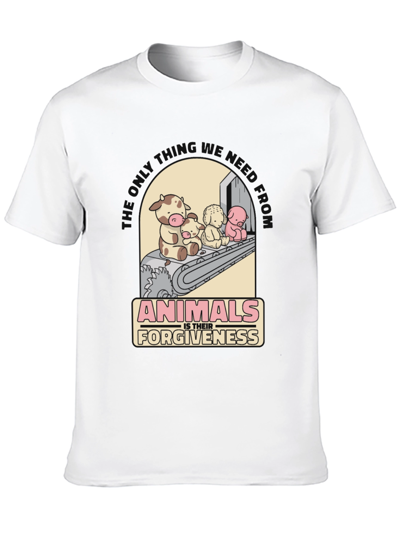 Animals is Their Forgiveness Graphic T-Shirt
