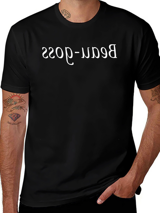 Boss-door Black T-Shirt