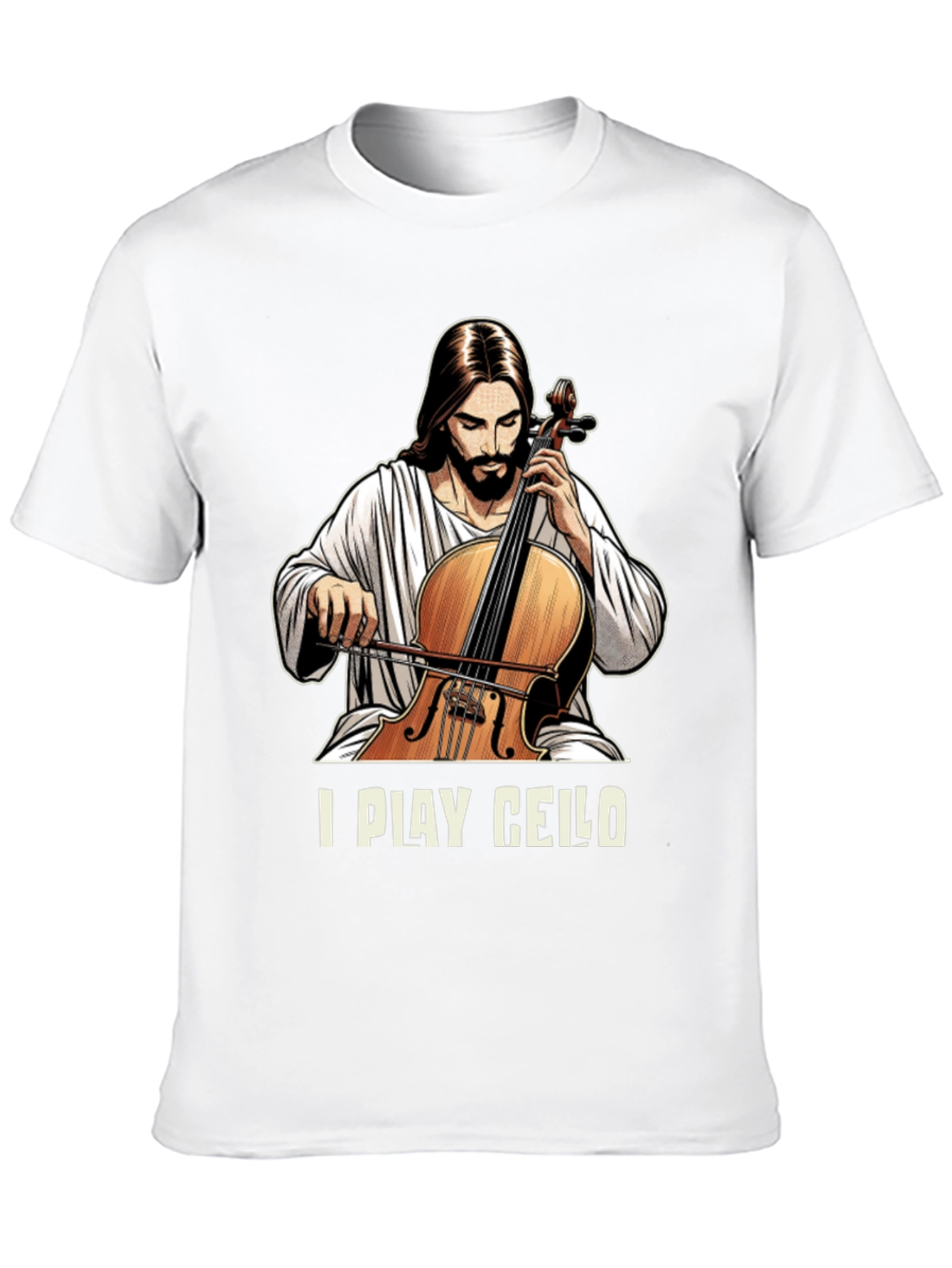 I Play Cello Graphic T-Shirt