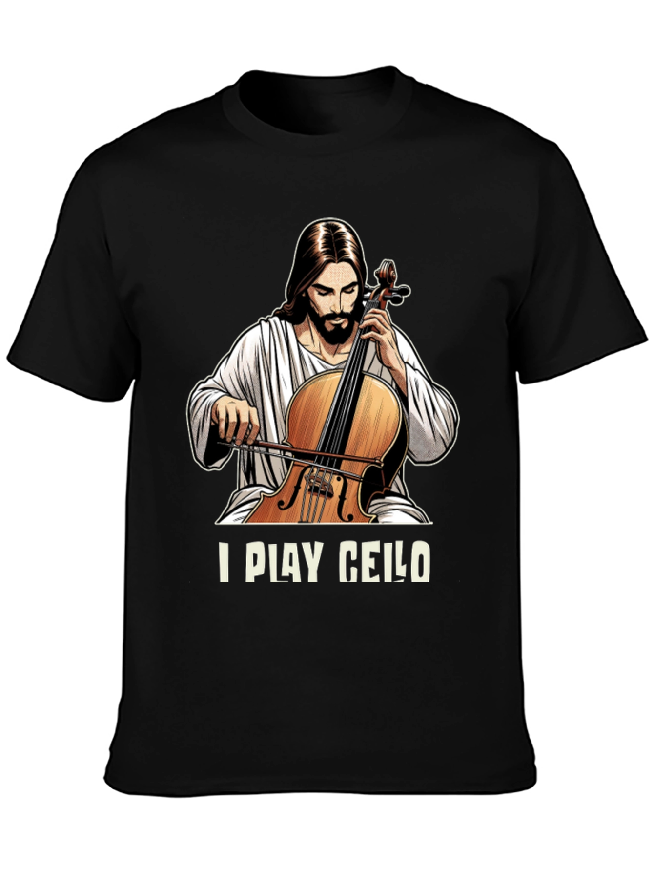 I Play Cello Graphic T-Shirt